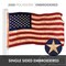 G128 Combo Pack: American USA Flag ToughWeave Series 3x5 Ft Single Sided & An Appeal to Heaven Tea-Stained Flag Double Sided 3x5 Ft Double ToughWeave Pro Series | Both Embroidered Poly, Brass Grommets
